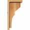Ekena Millwork Monterey Rough Sawn Corbel w/Backplate, Western Red Cedar, 8"W x 8"D x 16"H COR08X08X16MON01RWR - alternate 2